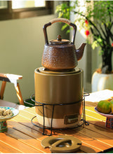 Load image into Gallery viewer, Ceramic Charcoal Stove for Gongfu Tea — Compatible with Various Ceramic Teapots