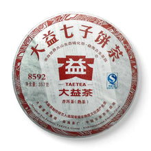 Load image into Gallery viewer, 2011 DaYi 8592 Cake 357g Puerh Shou Cha Ripe Tea