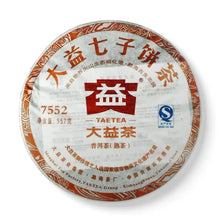 Load image into Gallery viewer, 2012 DaYi 7552 Cake 357g Puerh Shou Cha Ripe Tea