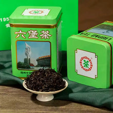 Load image into Gallery viewer, 2019 CNNP Liu Bao "Gong Ti Guan - Lv Guan - Yi Ji" (Gongti Can -  Green Can - 1st Grade - Aged from 2011) Liu Pao Tea, 250g/Tin Liubao, Dark Tea,  Wuzhou, Guangxi - King Tea Mall - photo 4