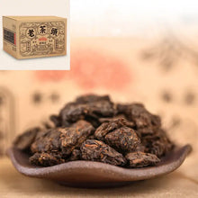 Cargar imagen en el visor de la galería, 2020 LaoTongZhi Lao Cha Tou ( Old Tea Head - Loose Chunk) Puerh Ripe Tea Shou Ch