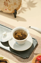 Load image into Gallery viewer, 2022 DaYi Nan Guo Qiu Yun (Southern Autumn Charm) Cake 357g Puerh Sheng Cha Raw  - photo 7