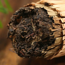 Load image into Gallery viewer, 2024 CNNP "Hua Juan Cha - 16 Liang" (Floral Roll Tea - 580g) Basket + Cotton Bag, Pillar Tea, Dark Tea, Hunan Province. - King Tea Mall - photo 3