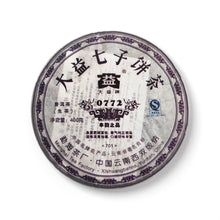 Load image into Gallery viewer, 2007 DaYi &quot;0772&quot; Cake 357g Puerh Sheng Cha Raw Tea
