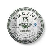 Load image into Gallery viewer, 2007 DaYi &quot;0772&quot; Cake 357g Puerh Sheng Cha Raw Tea