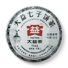 Load image into Gallery viewer, 2010 DaYi &quot;7542&quot; Cake 1st Batch 357g Puerh Sheng Cha Raw Tea