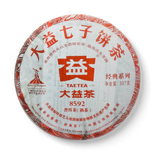 Load image into Gallery viewer, 2010 DaYi &quot;8592&quot; Cake 357g Puerh Shou Cha Ripe Tea (3rd batch)