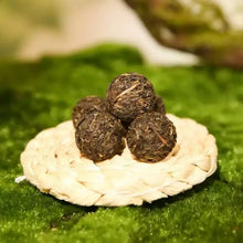 Load image into Gallery viewer, 2025 XiaGuan "Xue Shan Chen Yun - Long Zhu" (Snow Mountain 13ys Aged Charm - Dragon Ball) Tuo 160g/Box Puerh Raw Tea Sheng Cha - King Tea Mall - photo 2