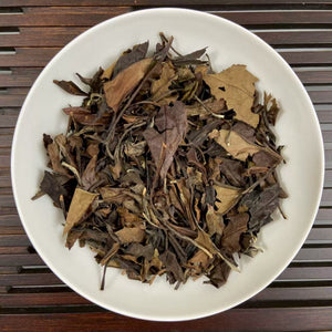 2002 Sea Dyke - White Tea "Shou Mei" (Shoumei / Sow Mee / Longevity Eyebrow) Loose Leaf, 100g/Box, Bai Cha, Fujian
