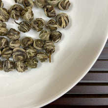 Load image into Gallery viewer, 2025 Spring Green Tea &quot;Mo Li Hua Cha - Zhu Cha&quot; (Jasmine Flower - Gunpowder / Pearl Tea) A+++ Grade, Lv Cha, Zhejiang Province.