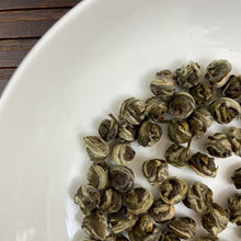 Load image into Gallery viewer, 2025 Spring Green Tea &quot;Mo Li Hua Cha - Zhu Cha&quot; (Jasmine Flower - Gunpowder / Pearl Tea) A+++ Grade, Lv Cha, Zhejiang Province.