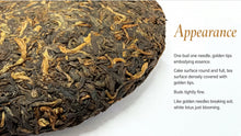 Load image into Gallery viewer, 2025 DaYi "Jin Zhen Bai Lian" (Golden Needle White Lotus) 250g Cake, 1st Batch, Puerh Shou / Shu Cha Ripe Tea