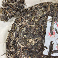 Load image into Gallery viewer, 2025 XiaGuan "Da Bai Cai - Ban Zhang Wu Zhai" (Classic Big Cabbage - LaoBanZhang + XinBanZhang + LaoManEr + BaKaNan + BaKaLong) Cake 357g Puerh Raw Tea Sheng Cha