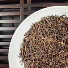 Laden Sie das Bild in den Galerie-Viewer, Late 1990s "San Cha - 1 Ji" (Loose Leaf - 1st Grade) Puerh Ripe Tea Shou Shu Cha