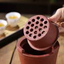 Load image into Gallery viewer, ChaoZhou Pottery "Zheng Zhi Lu"(Honest Stove), "Gao Sheng Hu" (Arising Kettle) 4 - photo 14