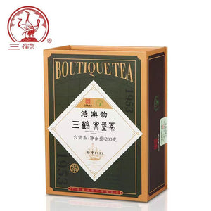 2021 Sanhe "Liu Bao - Gang Ao Yun" (Liubao - Hong Kong & Macao Rhyme) Loose Leaf, 200g/Tin Dark Tea,  Wuzhou, Guangxi