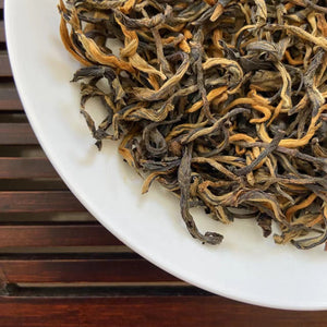 2024 Black Tea "Mao Feng - Te Ji - Tou Chun"  (Maofeng - Special Grade - Early Spring), Loose Leaf Tea, Dian Hong, Feng Qing, Yunnan