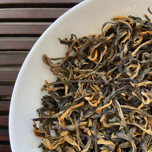 2024 Black Tea "Mao Feng - Te Ji - Tou Chun"  (Maofeng - Special Grade - Early Spring), Loose Leaf Tea, Dian Hong, Feng Qing, Yunnan