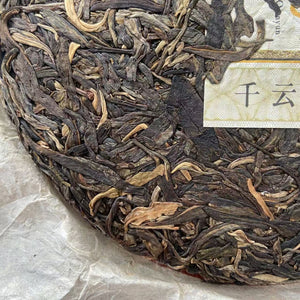 2020 QianYun "Ban Zhang Wu Zhai" (5 Villages of Banzhang region) Cake 357g Puerh Raw Tea Sheng Cha