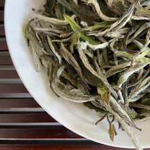 Load image into Gallery viewer, The 2025 Spring &quot;Bai Mu Dan - 1 Ji&quot; (Baimudan - 1st Grade) A++++ is an exemplary loose leaf white tea, sourced from the celebrated tea-growing region of Fuding, Fujian Province. This tea represents the pinnacle of quality with its A++++ grade, ensuring that only the finest, most carefully harvested leaves are selected.


Crafted from the early spring harvest of 2025, this Bai Mu Dan or White Peony tea is made from the tender buds and top leaves, which are picked when their flavor and aroma are at their peak