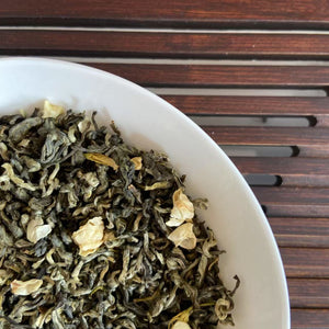 2024  "Mo Li Hua Cha" (Jasmine Flower - Green Tea) A Grade, GuangXi Province.