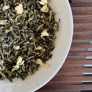 2024  "Mo Li Hua Cha" (Jasmine Flower - Green Tea) A Grade, GuangXi Province.