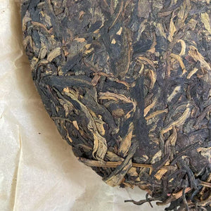 2009 XiaGuan "Lv Da Shu - Yi Wu Zheng Shan - Lao Shu Cha" (Green Big Tree - Yiwu Mountain - Old Tree) Cake 357g Puerh Raw Tea Sheng Cha