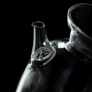 Green Tea Teapot "Xiao Song Hu" (Pitcher) 300ml, Borosilicate Glass