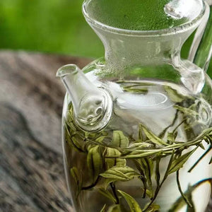 Green Tea Teapot "Xiao Song Hu" (Pitcher) 300ml, Borosilicate Glass