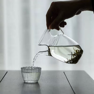 Green Tea Teapot "Xiao Song Hu" (Pitcher) 300ml, Borosilicate Glass