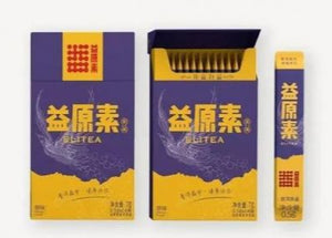 2022 DaYi "Yi Yuan Su - Cha Jing" ( Original Beneficial Factors - Tea Powder) 1g/bag, 14 bags/inner box, 4 boxes/set, Puerh Shou / Shu Cha Ripe Tea