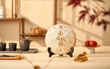 Carica l&#39;immagine nel visualizzatore di Gallery, 2022 DaYi &quot;Nan Guo Qiu Yun&quot; (Southern Autumn Charm) Cake 357g Puerh Sheng Cha Raw Tea