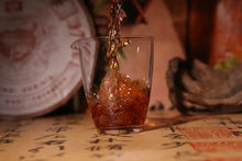 Load image into Gallery viewer, 2024 DaYi &quot;Qi Zi Zhi Ge&quot; (The Song of the Seven Sons) Cake 1st Batch 357g Puerh Shou / Shu Cha Ripe Tea