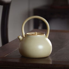 Cargar imagen en el visor de la galería, Chaozhou Soda Glazed Sha Diao Water Kettle 690ml king tea mall