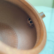 Load image into Gallery viewer, Fully Handmade, Yixing "Pan Hu" Teapot 150ml, "Tao Hu Ni" Clay / Mud