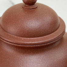 Load image into Gallery viewer, Fully Handmade, Yixing "Pan Hu" Teapot 150ml, "Tao Hu Ni" Clay / Mud