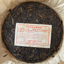 Load image into Gallery viewer, 2005 LiMing &quot;Zhen Pin - Ban Zhang &amp; Yi Wu &amp; Jing Mai &quot; (Premium - Banzhang &amp; Yiwu &amp; Jingmai) Cake 357g Puerh Sheng Cha Raw Tea