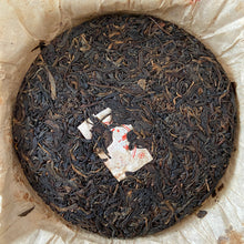 Load image into Gallery viewer, 2005 LiMing &quot;Zhen Pin - Ban Zhang &amp; Yi Wu &amp; Jing Mai &quot; (Premium - Banzhang &amp; Yiwu &amp; Jingmai) Cake 357g Puerh Sheng Cha Raw Tea