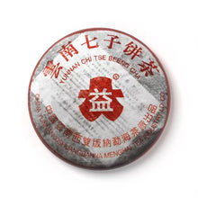 Cargar imagen en el visor de la galería, 2005 DaYi &quot;7542 - Bai Bu Tiao &amp; Chang Gui&quot; (Batch 501 - White Strip &amp; General, 2 Versions )Cake 357g Puerh Sheng Cha Raw Tea