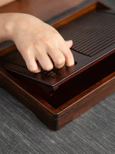 Load image into Gallery viewer, Bamboo Tea Tray with Water Tank 2 Variations Big / Small - photo 7