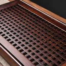 Load image into Gallery viewer, Bamboo Tea Tray with Water Tank - photo 2