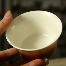 Load image into Gallery viewer, Coral Red Glaze Gaiwan (150ml) and Tea Cup Set - King Tea Mall - photo 3