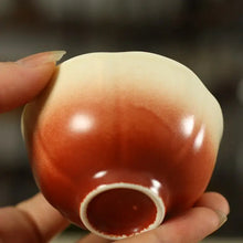 Load image into Gallery viewer, Coral Red Glaze Gaiwan (150ml) and Tea Cup Set - King Tea Mall - photo 9