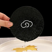 Load image into Gallery viewer, Felt Coaster – Highly absorbent, suitable for placing Gongfu tea cups, fairness pitchers (cha hai), Yixing teapots, etc.  ..