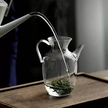 Load image into Gallery viewer, Green Tea Teapot Xiao Song Hu (Pitcher) 300ml, Borosilicate Glass - photo 5
