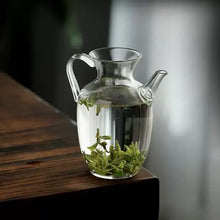 Load image into Gallery viewer, Green Tea Teapot Xiao Song Hu (Pitcher) 300ml, Borosilicate Glass
