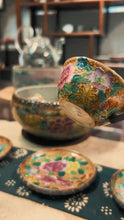 Load image into Gallery viewer, Handmade Colorful Flowers Tea Cup 100ml -130ml - King Tea Mall - photo 11