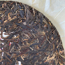 Load image into Gallery viewer, 2014 XiaGuan &quot;Xiao Bai Cai - Gu Shu Pin Pei - Zhen Cang&quot; (Small Cabbage- Old Tree Leaves Blended - Collection) Cake 357g Puerh Sheng Cha Raw Tea