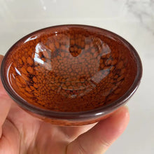 Load image into Gallery viewer, JianZhan Hong / Lan Zhe Hu Ban (Red/Blue Pelican Spot) Tea Cup - photo 10