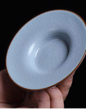 Load image into Gallery viewer, Ru Yao Kiln Gaiwan, Cup, Pitcher, and Strainer Set - King Tea Mall - photo 3